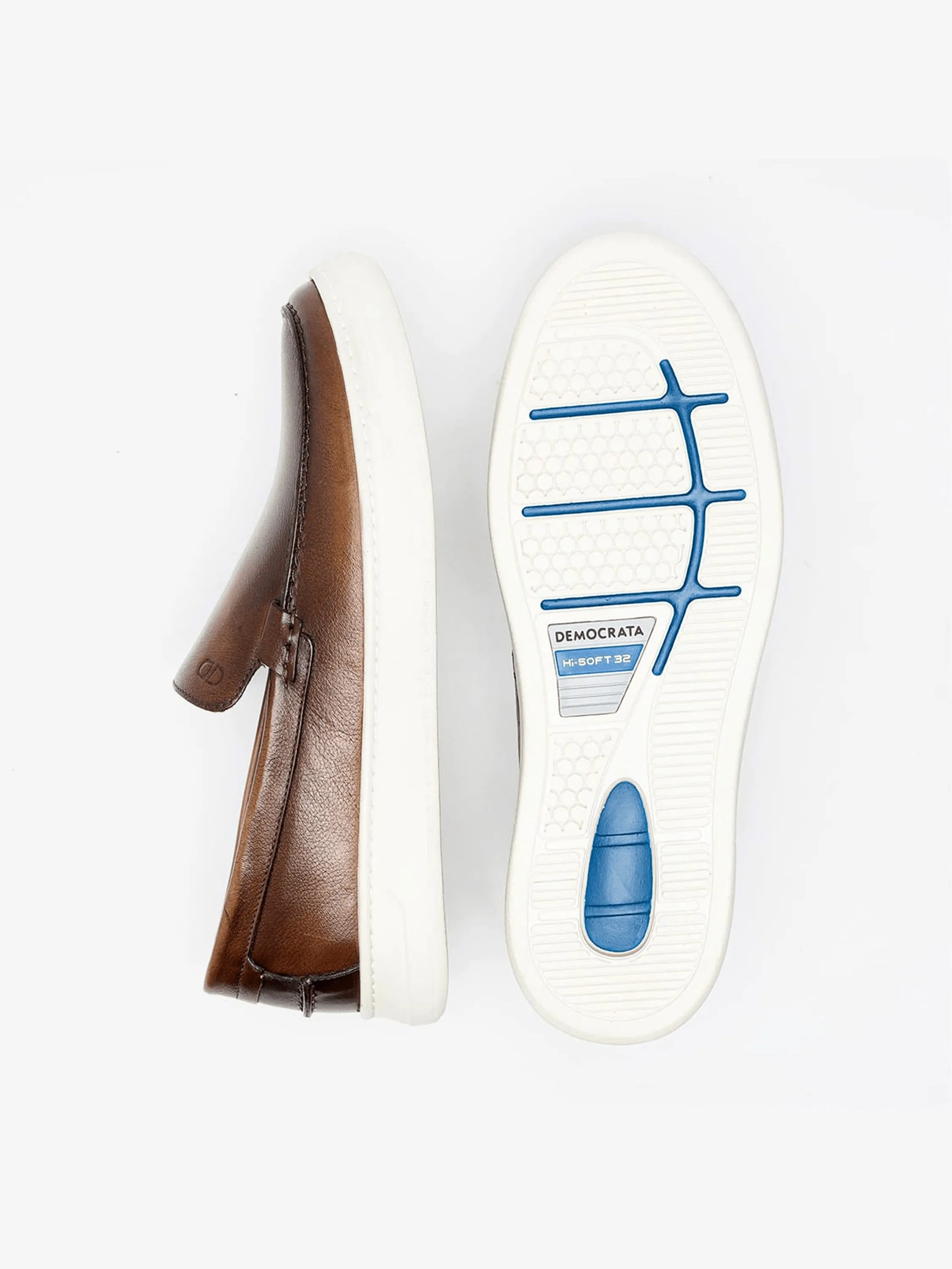 Democrata Men's Smart Comfort Stage Moccasin