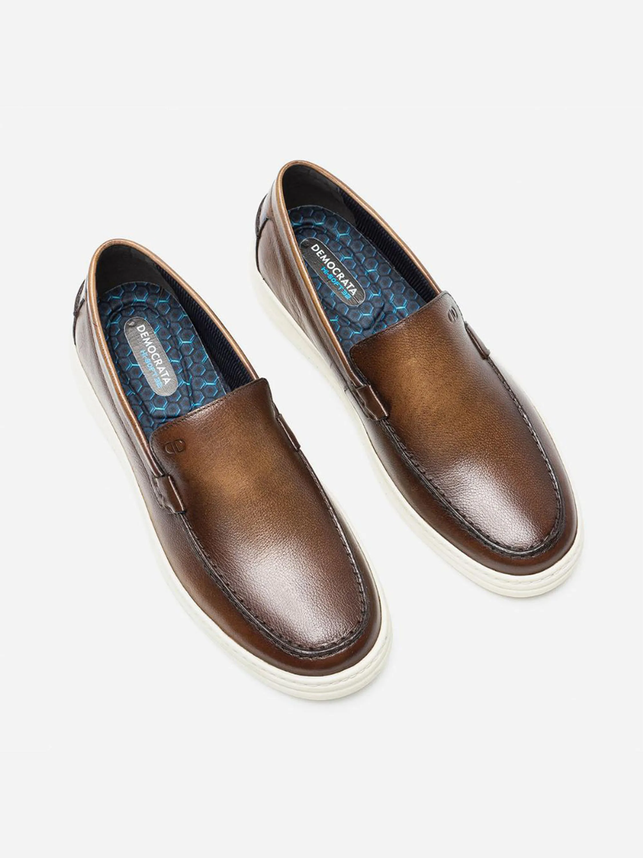 Democrata Men's Smart Comfort Stage Moccasin