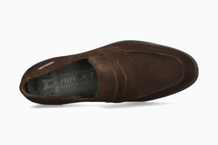 KURTIS Dark Brown Suede 851