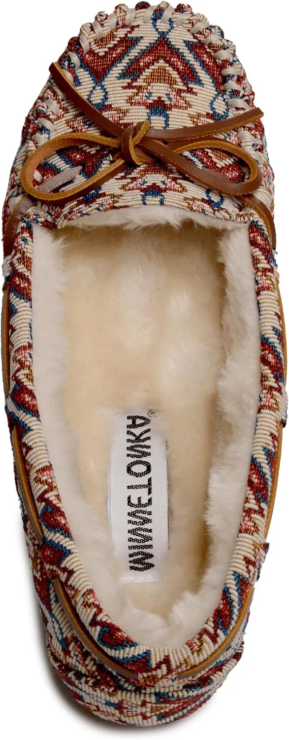Minnetonka Women's Cally Moccasin Slipper