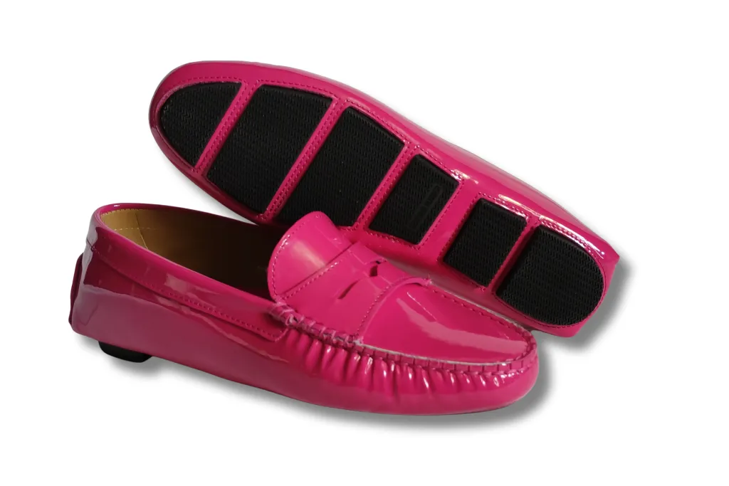 Mocassin Angela Fuxia