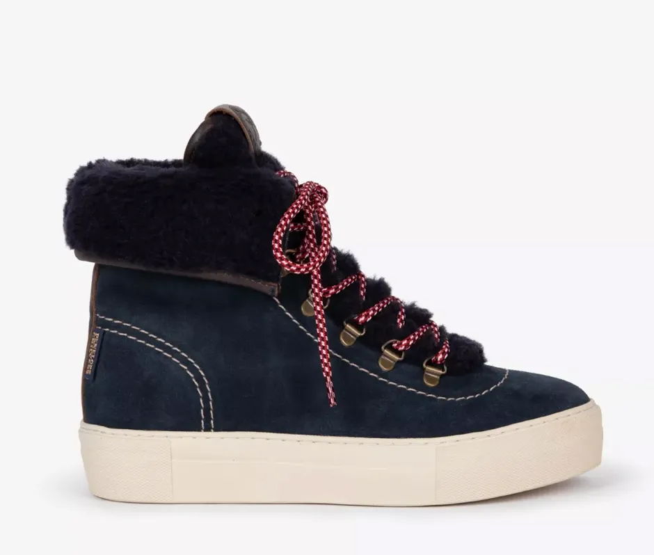 Penelope Chilvers Slate Suede Phoenix Boot